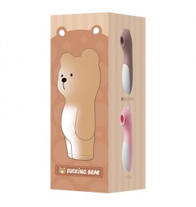 LILO - Sucking Bear Oral Love Multi-Frequency Vibrator (Battery - Pink)